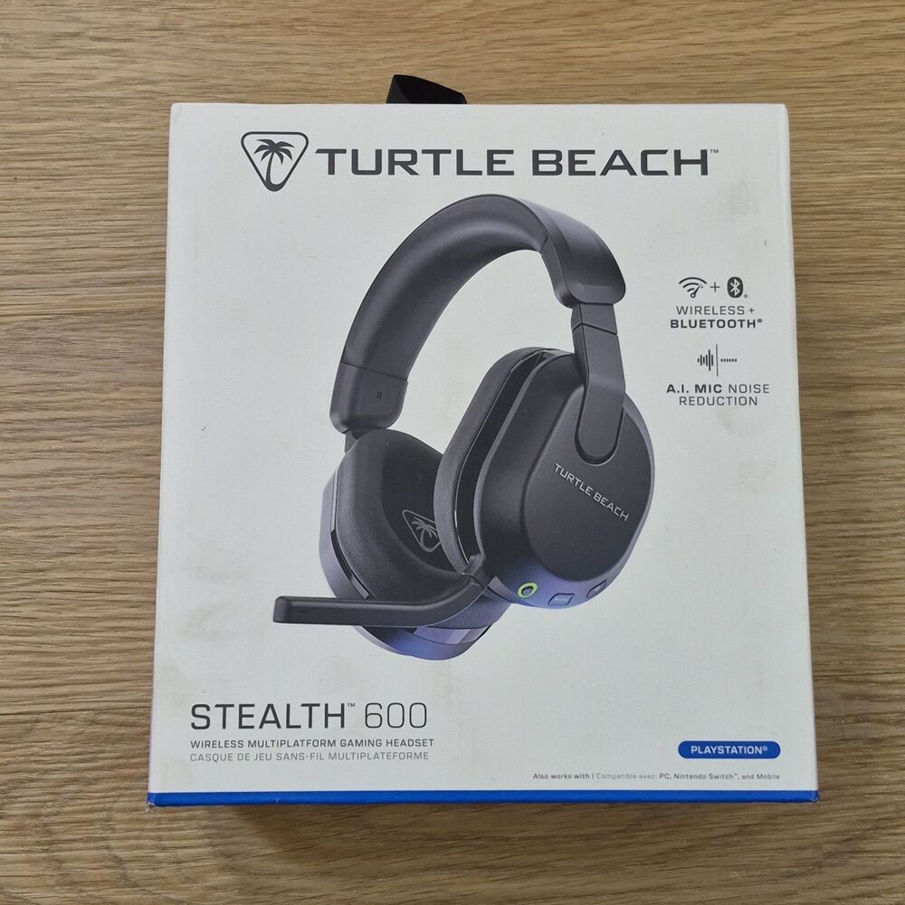 Turtle Beach Stealth 600 Wireless Multiplatform Gaming Headset New Open Box